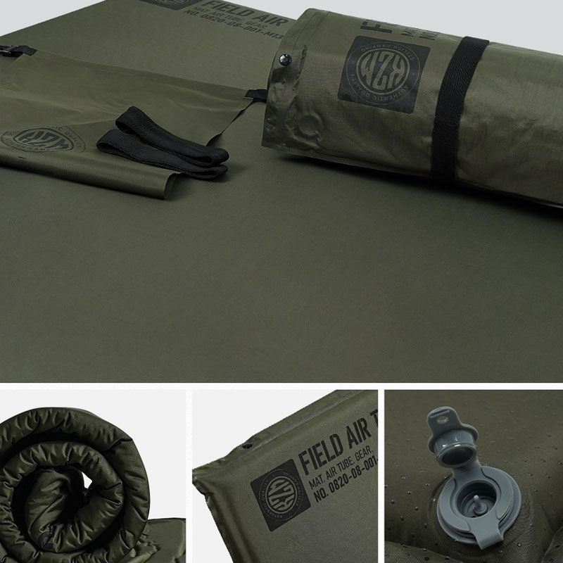 【KZM正規代理店】KZM OUTDOOR カズミアウトドア フィールド エアチューブマット(スーパーシングル)  フィールド エアチューブマット(スーパーダブル)  シングル ダブル マット エアチューブマット キャンプギアメーカー エアポンプ インテリア k23t3m01