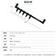【KZM正規代理店】KZM OUTDOOR カズミアウトドア  ユニオンアイアンマルチハンガー フック ハンギングラック ランタンハンガー 軽量 コンパクト キャンプ アウトドア ソロキャンプ キャンプ用品 フックシリーズ テントオプション キャンプグッズ ソロキャンプ 家族キャンプ k20t3u008