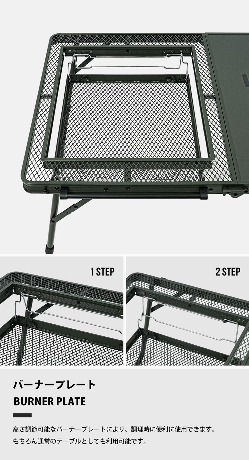 【KZM正規代理店】KZM OUTDOOR KZM アウトドア ワイルドフィールドローBBQテーブル 折りたたみ BBQ コンパクト 収納  アウトドア キャンプ 収納袋 オリーブカーキ 便利 フェス レジャー 防災 避難用 収納バッグ テーブル 机 キャリーバッグ 持ち運び k23t3u06