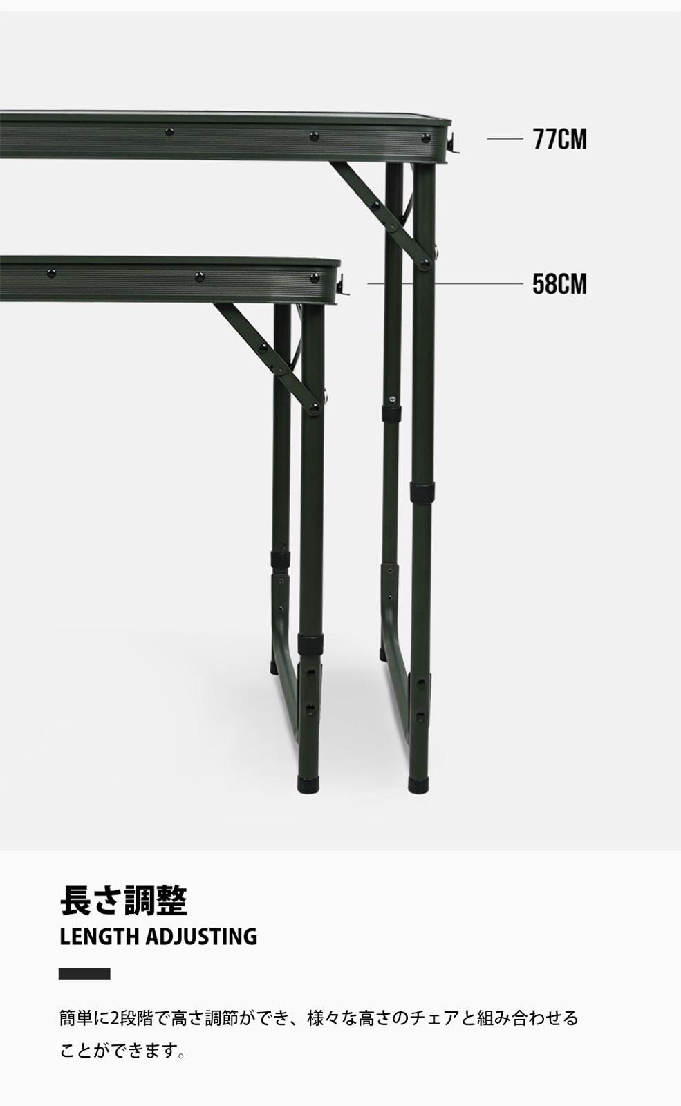 【KZM正規代理店】KZM OUTDOOR KZM アウトドア ワイルドフィールドキャビネットキッチンテーブル 折りたたみ  コンパクト 収納  アウトドア キャンプ 収納袋 オリーブカーキ 便利 イベント 夏 フェス レジャー 防災 避難用 k23t3u08