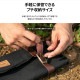 【KZM正規代理店】KZM OUTDOOR カズミアウトドア ツールケース キャンプ アウトドア ツールボックス 工具バッグ 工具箱 道具入れ キャンプバッグ ハードカバー 滑り止め キャンプ用品 ブラック タン キャンプグッズ ポケットサイズ 2色 持ち運び楽々
