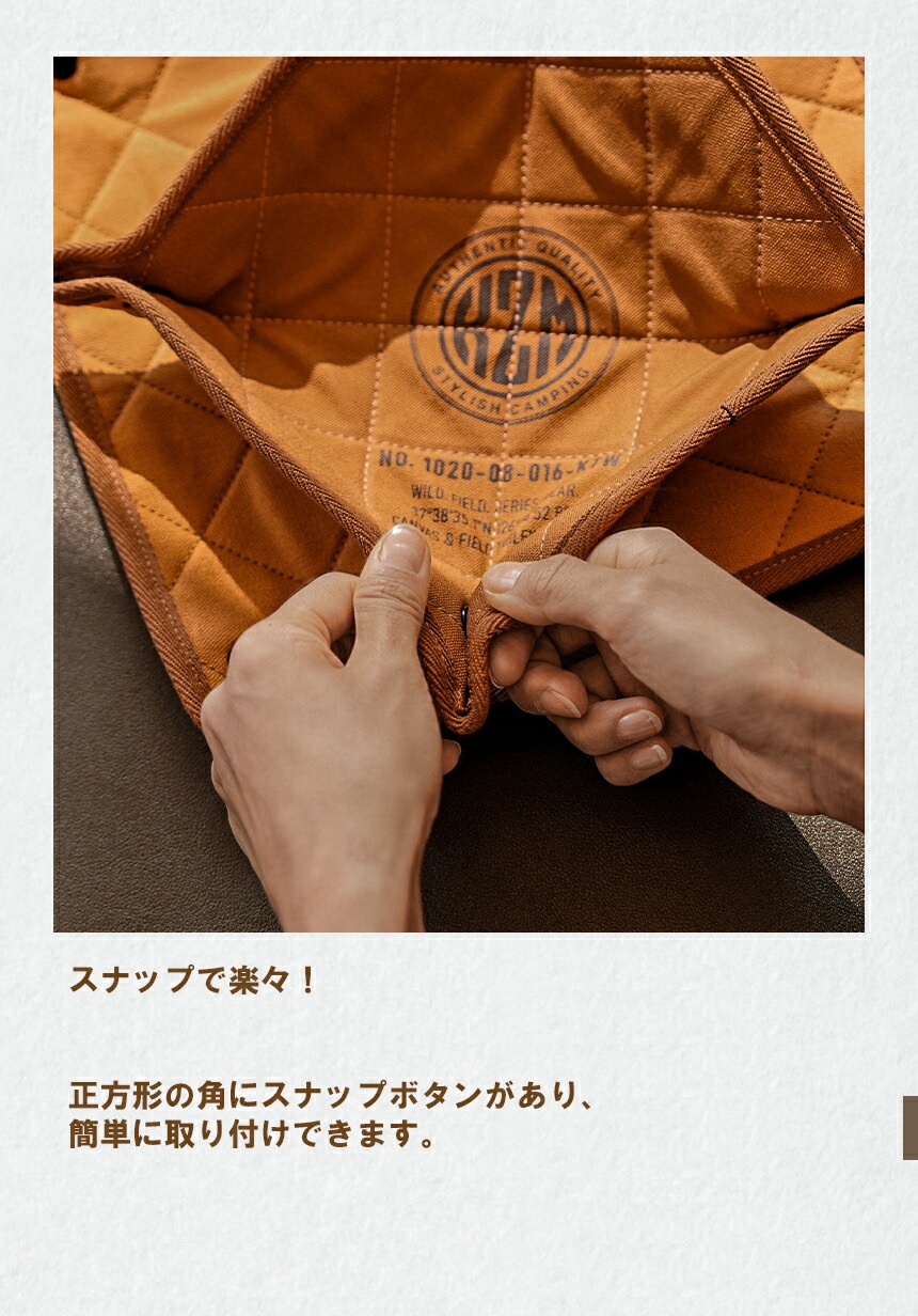 【KZM正規代理店】KZM OUTDOOR カズミアウトドア キャンバスフィールドキャンプトレイセット キャンプ キャンプグッズ バーベキュー用品 アウトドア製品 スナップ式 ポケットトング ミトン キャンプ用品 防水 ソロキャンプ 屋内外 旅行 k23t3z03