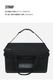 【KZM正規代理店】KZM OUTDOOR カズミアウトドア 90L ブラックフィールドキャリーバック Lサイズ 大型バッグ 大容量 収納 バッグ メンズ ギア 折りたたみ キャンプ レジャー BBQ レジャー 大型エコバッグ バック