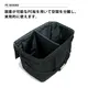 【KZM正規代理店】KZM OUTDOOR カズミアウトドア 120L ブラックフィールドキャリーバック XLサイズ 大型バッグ 大容量 収納バッグ メンズ アウトドア ギア 折りたたみ キャンプ レジャー BBQ
