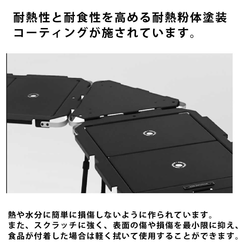 【KZM正規代理店】 KZM カズミ　ワンテーブル ETS アルミニウム素材 タワースタンド 簡単設置  高さ調整 コンパクト 収納袋付 アウトドア キャンプ 軽量 ソロキャンプ