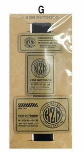 【KZM正規代理店】KZM OUTDOOR カズミアウトドア ウイーピング ワッペン   破れにくい マイクロベルクロ 変形しない アウトドア キャンプ テント おしゃれ 飾り 海 山 レジャー 海水浴 ギフト プレゼント キャンプ用品