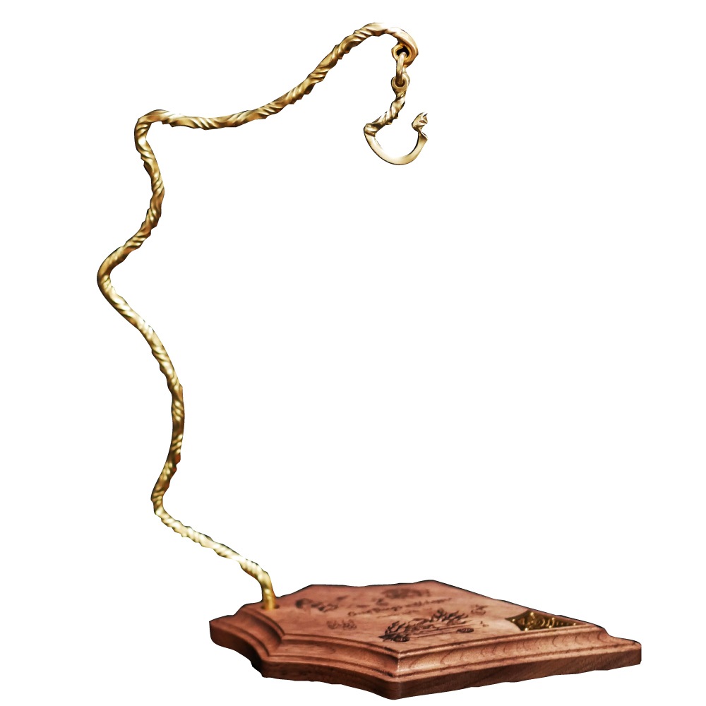 MOUNTAIN SOUL  真鍮フック ランタン 流雲の影 小物掛ける フック 手造り キャンプ アウトドア バーベキュー ソロキャンプ mountain soul ランタンパーツ