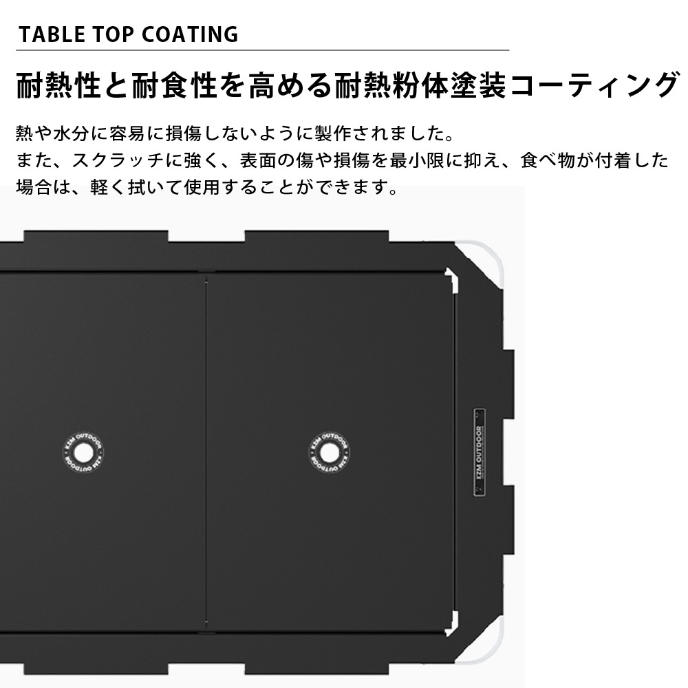 【KZM正規代理店】KZM カズミ アウトドア ジャパン ワンテーブル ブリッジ 折りたたみ コンパクト アウトドア キャンプ 便利 イベント 夏 フェス レジャー 防災 避難用 テーブル 机 キャリーバッグ 持ち運び