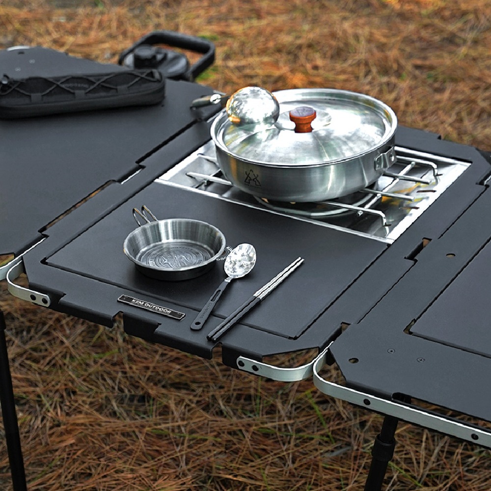 【KZM正規代理店】KZM カズミ アウトドア ジャパン ワンテーブル ブリッジ 折りたたみ コンパクト アウトドア キャンプ 便利 イベント 夏 フェス レジャー 防災 避難用 テーブル 机 キャリーバッグ 持ち運び