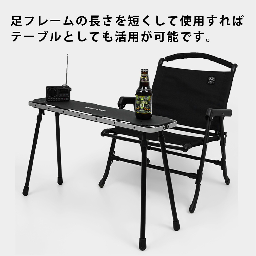 【KZM正規代理店】KZM OUTDOOR カズミアウトドア ワンハンガー アルミニウム素材 タワースタンド 簡単設置  高さ調整 コンパクト 収納袋付 アウトドア キャンプ 軽量 ソロキャンプ
