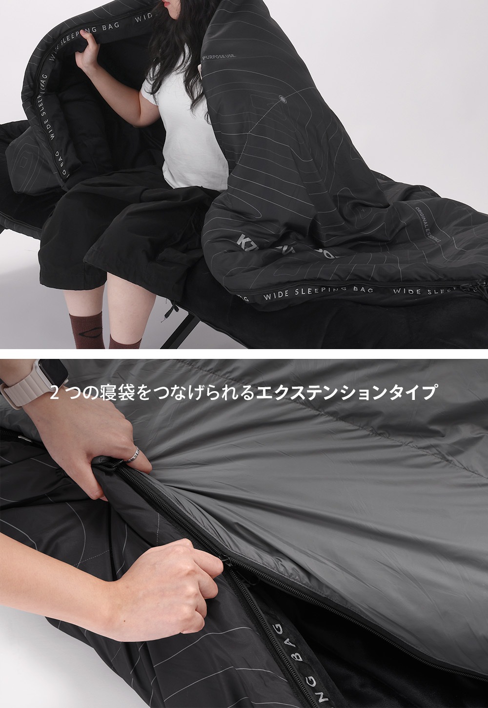 KZM公式ストア】KZM OUTDOOR カズミ アウトドア コントゥアフリース