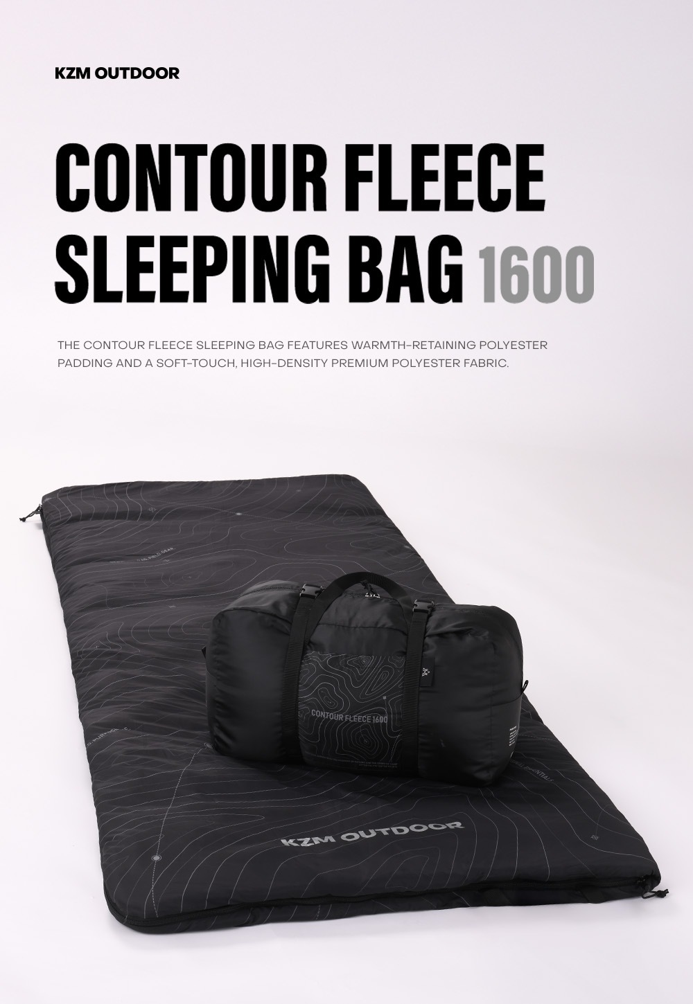 KZM公式ストア】KZM OUTDOOR カズミ アウトドア コントゥアフリース