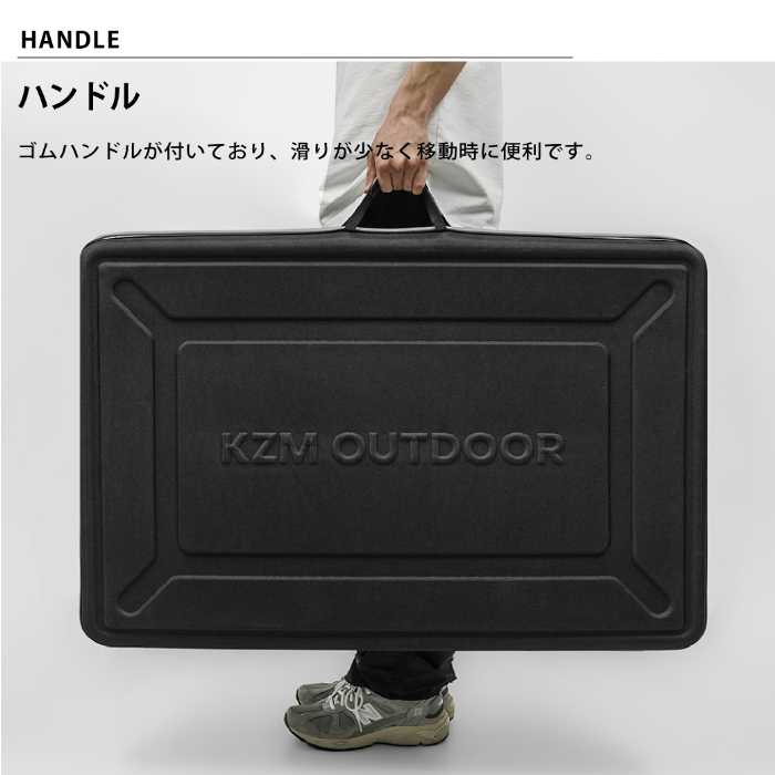 【KZM正規代理店】KZM OUTDOOR カズミアウトドア ワンテーブル 3P EVA キャリーバック 軽量 キャンプバッグ リゾートバッグ おしゃれ キャンプ用品  ソロキャンプ