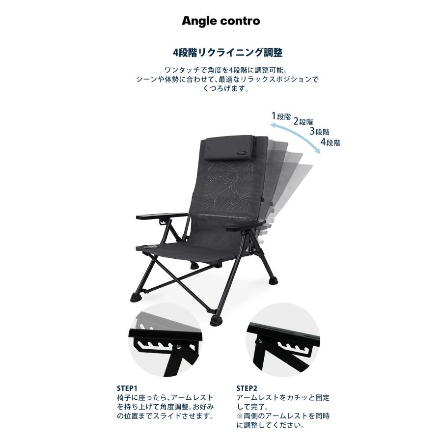 【予約販売中】KZM OUTDOOR カズミ アウトドア コンツアーローチェア 収納バッグ付き 生活防水 折りたたみ 軽量 デザイン チェア 椅子 キャンプ