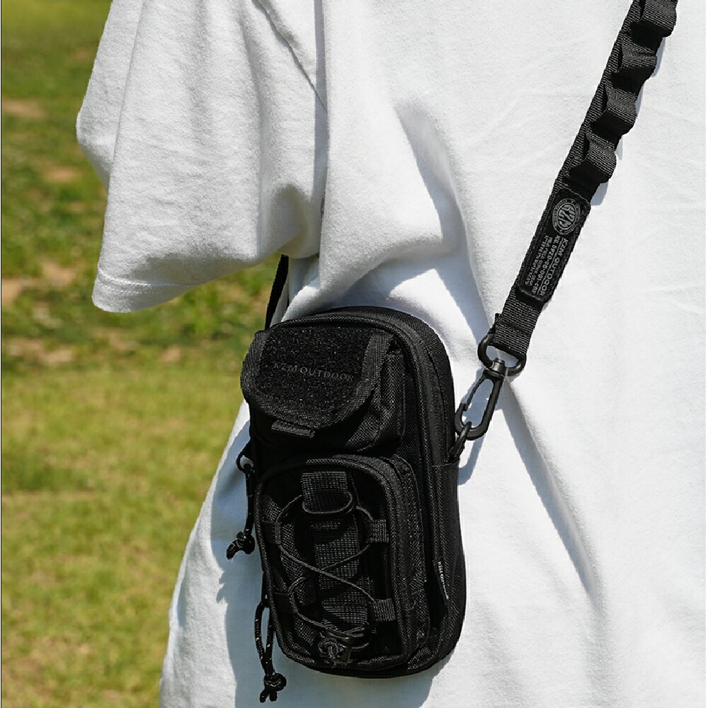 【KZM正規代理店】KZM OUTDOOR カズミアウトドア キャンプ用品 フィールドストラップポーチ 収納バッグ 小物入れ マルチ収納 おしゃれ キャンプ アウトドア  k24t3b02