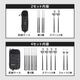 【KZM正規代理店】KZM フィールドプレミアム カトラリーセット カズミ FIELD PREMIUM CUTLERY SET ステンレス食器セット 収納ケース付 2人 4人 ファミリー キャンプ アウトドア用品 BBQ バーベキュー