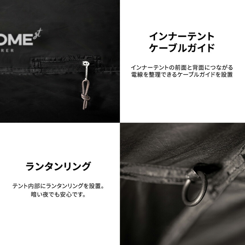 【KZM正規代理店】KZM OUTDOOR カズミアウトドア ティアドームGT カズミ テント 3人用 4人用 ドームテント 空間活用 サイドメッシュ 防水 撥水 耐水圧 3000mm 家族 手軽収納 UVカット 日よけ キャノピー インナー キャンプ 大型テント レジャー ブランド\ KZM OUTDOOR（カズミ アウトドア）