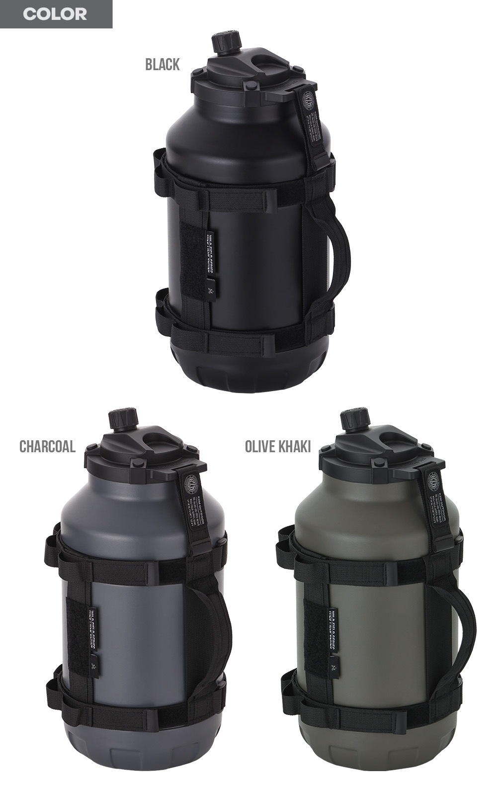 【KZM公式ストア】KZM OUTDOOR 防災用品 防災グッズ 防災 フィールドTX ウォータージャグ4.5 飲み物 保冷 水筒 大容量 4.5L アイスジャグ アイスコンテナ アイスボトル 氷入れ ステンレス 真空断熱 広口 キャンプ ブラック チャコール オリーブカーキ ストラップ付き