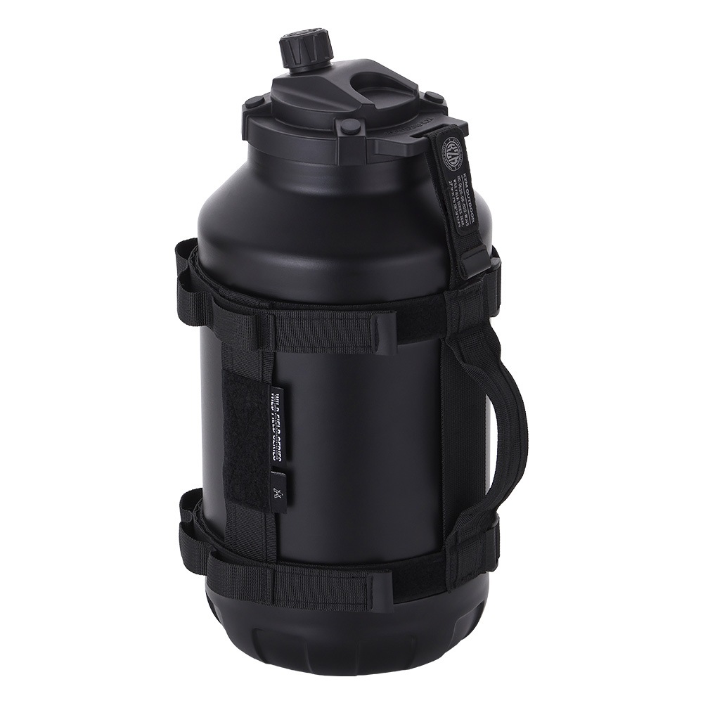 【KZM公式ストア】KZM OUTDOOR 防災用品 防災グッズ 防災 フィールドTX ウォータージャグ4.5 飲み物 保冷 水筒 大容量 4.5L アイスジャグ アイスコンテナ アイスボトル 氷入れ ステンレス 真空断熱 広口 キャンプ ブラック チャコール オリーブカーキ ストラップ付き