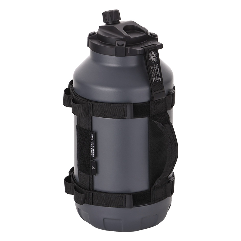 【KZM公式ストア】KZM OUTDOOR 防災用品 防災グッズ 防災 フィールドTX ウォータージャグ4.5 飲み物 保冷 水筒 大容量 4.5L アイスジャグ アイスコンテナ アイスボトル 氷入れ ステンレス 真空断熱 広口 キャンプ ブラック チャコール オリーブカーキ ストラップ付き