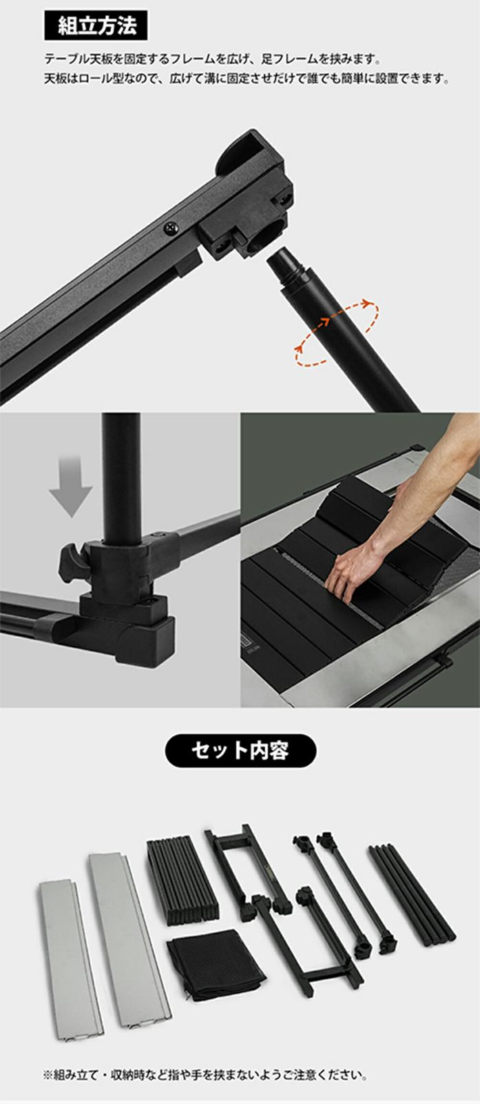 【KZM正規代理店】KZM OUTDOOR カズミアウトドア フィールド トップ テーブル STS ステンレス304 ピクニックテーブル 横幅 29cm 40cm 55cm 耐熱 軽量 BBQ バーベキュー ピクニック レジャー お花見 海水浴 運動会 キャンプ レジャー 防災