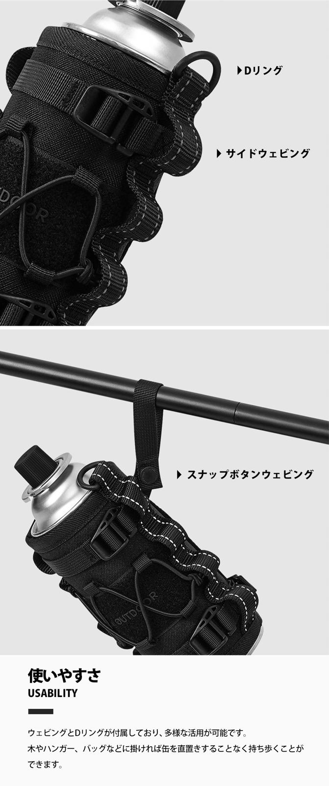 【KZM正規代理店】KZM OUTDOOR カズミアウトドア FIELD BUTANE WARMER カズミ フィールド ブタン ISO イソ ガスウォーマー CB缶 カセットガスボンベ カセット ボンベ バーベキューコンロ 簡単 キャンプ用品 コンパクト 収納 簡単 設置 ソロキャンプ キャンプ 耐久性 ベルクロ