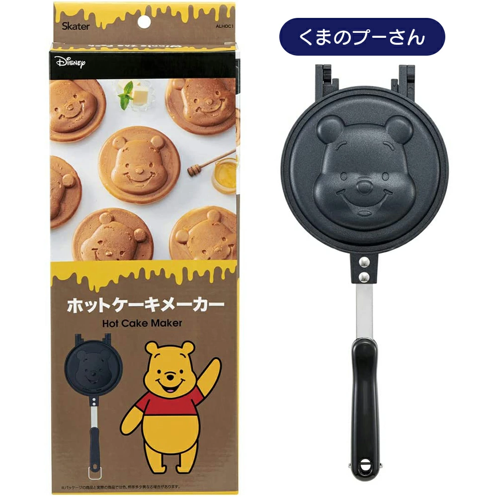 Skater ホットケーキメーカー スケーター アルミ ホットケーキ メーカー 式 製菓 アウトドア フライパン お菓子作り 製菓道具 ALHOC1 ハローキティ ドラえもん くまのプーさん スヌーピー ミッキーマウス
