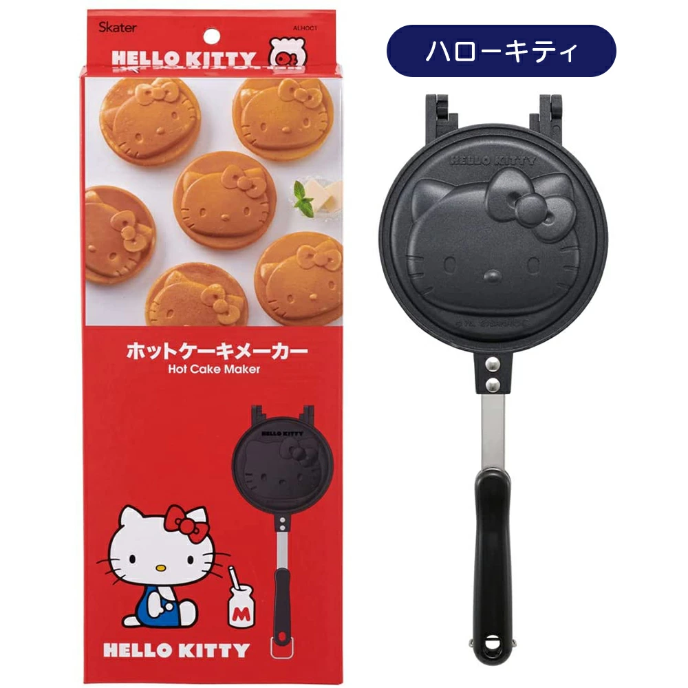 Skater ホットケーキメーカー スケーター アルミ ホットケーキ メーカー 式 製菓 アウトドア フライパン お菓子作り 製菓道具 ALHOC1 ハローキティ ドラえもん くまのプーさん スヌーピー ミッキーマウス