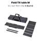 ＜予約販売＞＜4月中旬発送予定＞【KZM正規代理店】 KZM OUTDOOR カズミ アウトドア フィールド TXテーブル M チャコール グレー IGT 互換 折りたたみ コンパクト 収納 収納袋 便利 収納バッグ キャリーバッグ キャンプ 屋外 机 持ち運び 段階 高さ調節 横幅97cm