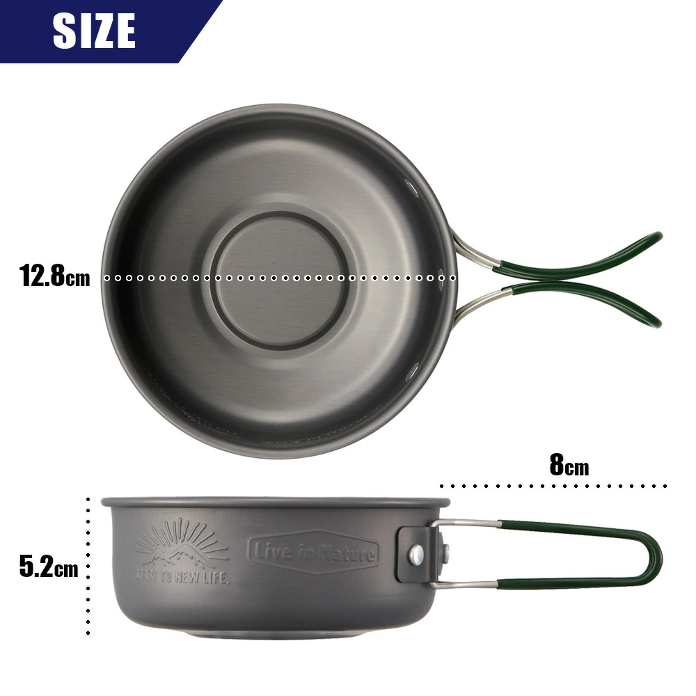 Skater スープカップ 500ml ハンドル付き アルミ カップ ボウル ボール スタッキング コッヘル キャンプ飯 アウトドア 食器 キャンプ用品