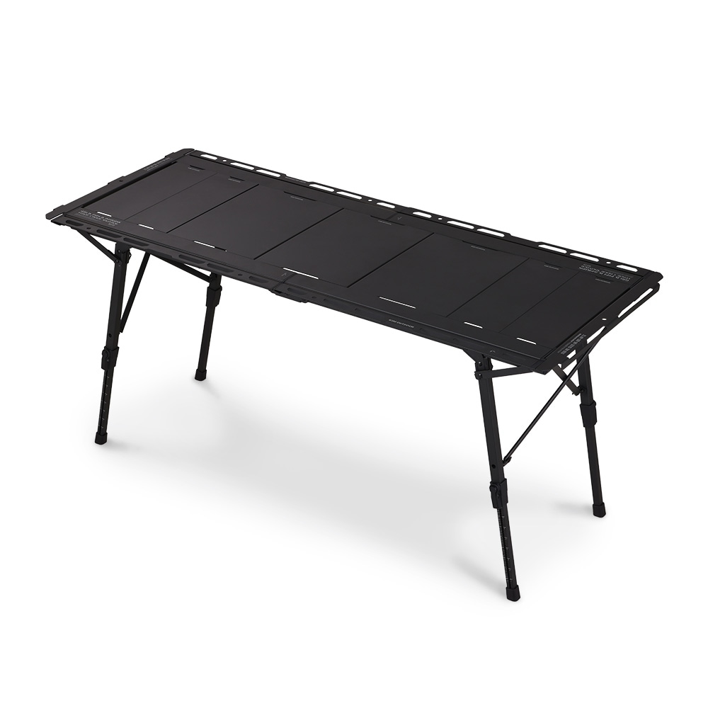 ＜予約販売＞＜4月中旬発送予定＞【KZM正規代理店】 KZM OUTDOOR カズミ アウトドア フィールド TXテーブル L チャコール グレー IGT 互換 折りたたみ コンパクト 収納 収納袋 便利 収納バッグ キャリーバッグ キャンプ 屋外 机 持ち運び 段階 高さ調節 横幅135cm