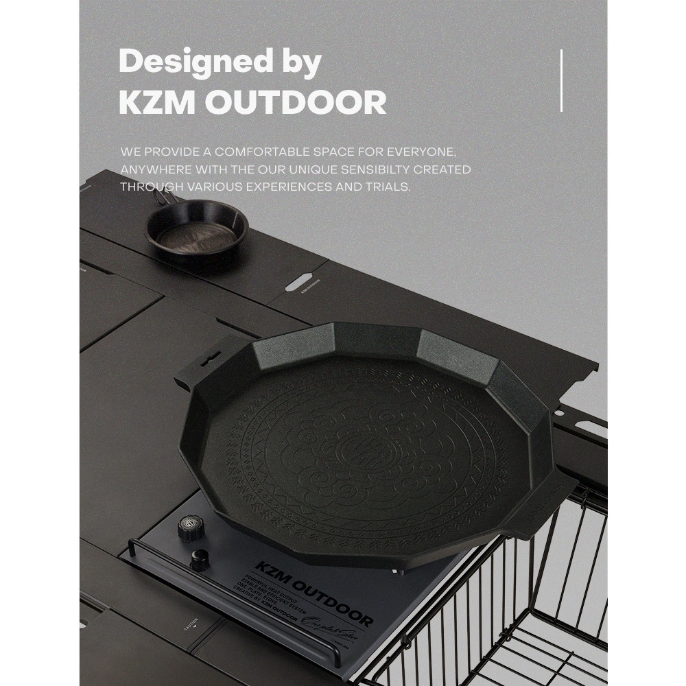 ＜予約販売＞＜4月中旬発送予定＞【KZM正規代理店】 KZM OUTDOOR カズミ アウトドア フィールド TXテーブル L チャコール グレー IGT 互換 折りたたみ コンパクト 収納 収納袋 便利 収納バッグ キャリーバッグ キャンプ 屋外 机 持ち運び 段階 高さ調節 横幅135cm