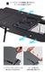 【KZM正規代理店】 KZM OUTDOOR カズミ アウトドア ワン TXテーブル L チャコール グレー IGT 規格 互換 プレート ワンテーブル シリーズ 折りたたみ コンパクト 収納 便利 収納バッグ付き 持ち運び 8段階 高さ調節 横幅135cm