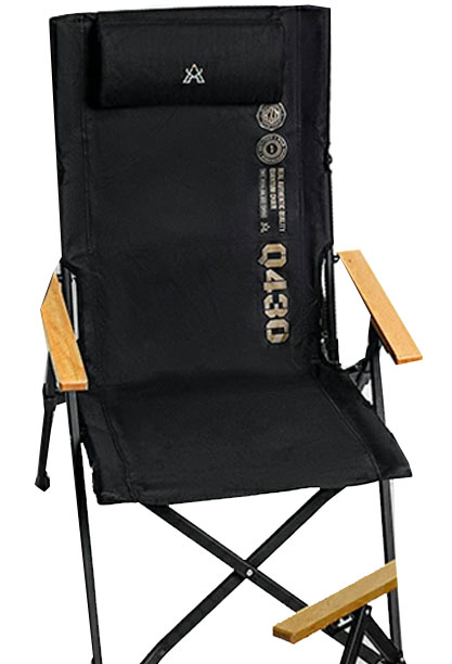 【KZM正規代理店】KZM OUTDOOR カズミアウトドア キャンプ椅子 アウトドア チェア コンパクト グレー カーキ おしゃれ メッシュポケット 軽量 折りたたみ キャンプ用品 イス  クォンタムチェア 4段階調節 耐荷重80kg k22t1c02