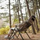 【KZM正規代理店】KZM OUTDOOR カズミアウトドア キャンプ椅子 アウトドア チェア コンパクト グレー カーキ おしゃれ メッシュポケット 軽量 折りたたみ キャンプ用品 イス  クォンタムチェア 4段階調節 耐荷重80kg k22t1c02