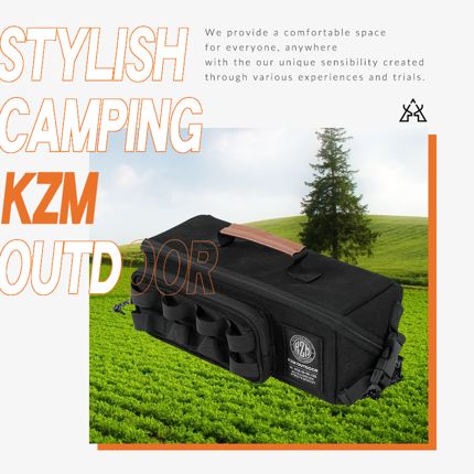【KZM正規代理店】KZM OUTDOOR カズミアウトドア フィールドマルチツールバッグ アウトドア ツールバッグ 軽量 バッグ ボストンバッグ おしゃれ キャンプ用品  キャリーバッグ  キャンプ製品 アウトドア インテリア 室内家具