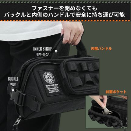 【KZM正規代理店】KZM OUTDOOR カズミアウトドア フィールドマルチツールバッグ アウトドア ツールバッグ 軽量 バッグ ボストンバッグ おしゃれ キャンプ用品  キャリーバッグ  キャンプ製品 アウトドア インテリア 室内家具