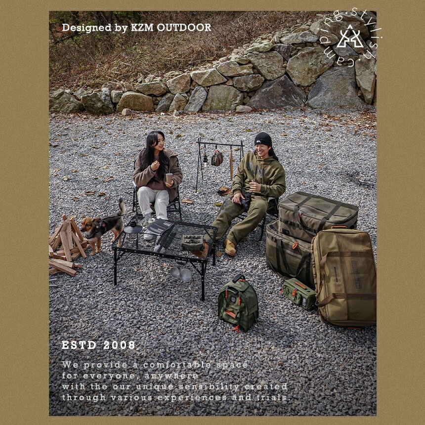 【KZM正規代理店】KZM OUTDOOR カズミアウトドア バッグ フィールドマルチキャリーバッグ 70L アウトドアバッグ 軽量 おしゃれ キャンプ用品  ボストン キャンプ製品 アウトドア インテリア 室内家具 室外家具