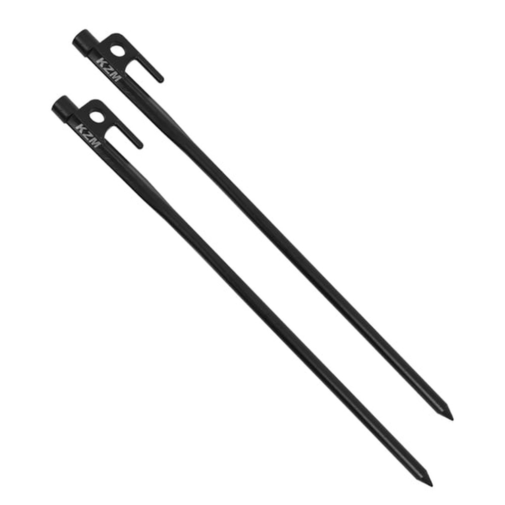 【KZM正規代理店】KZM OUTDOOR カズミアウトドア カズミ ペグ 40cm 2本セット 鋳物 高強度 鍛造ペグ テント タープ 固定可能 打ち込みやすい 抜きやすい ペグダウン 設営 ペグ ペグセット 頑丈 強固 キャンプ アウトドア ソロキャンプ キャンプ用品 防災グッズ k8t3f004