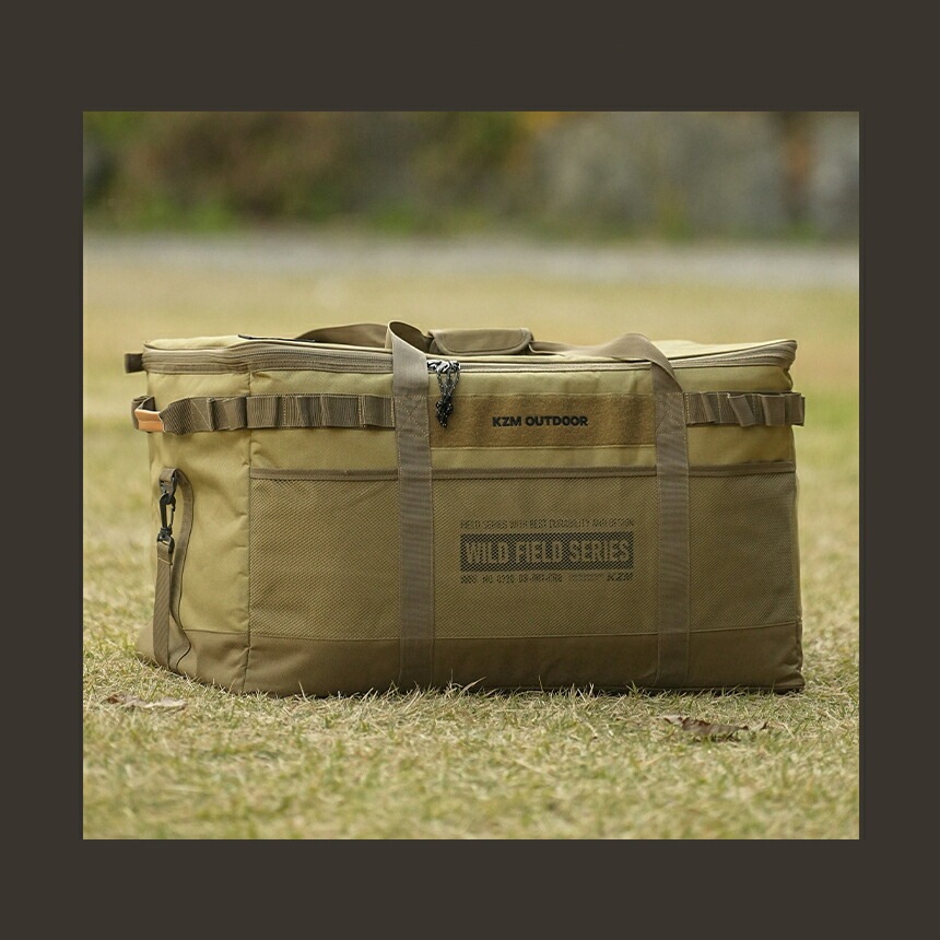 【予約/8月中旬発送予定】【KZM正規代理店】KZM OUTDOOR カズミアウトドア 大型バッグ 大容量 大きいバッグ ギアバッグ ギアトート キャンプバッグ 折りたたみ アウトドア キャンプ レジャー キャンプ用品 ランドリーバッグ エコバッグ 布団収納 フィールドマルチバッグ100L