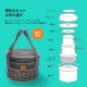 【KZM正規代理店】KZM OUTDOOR カズミアウトドア クッカーセット プレミアム コペルセット(L) アウトドア 調理器具 ステンレス 1人 2人 鍋 3個 フライパン ザル ソロキャンプ キャンプ用品 軽量 コンパクト 収納バッグ グランピング 登山 釣り キャンプ飯 キャンプ ギア 防災グッズ BBQ