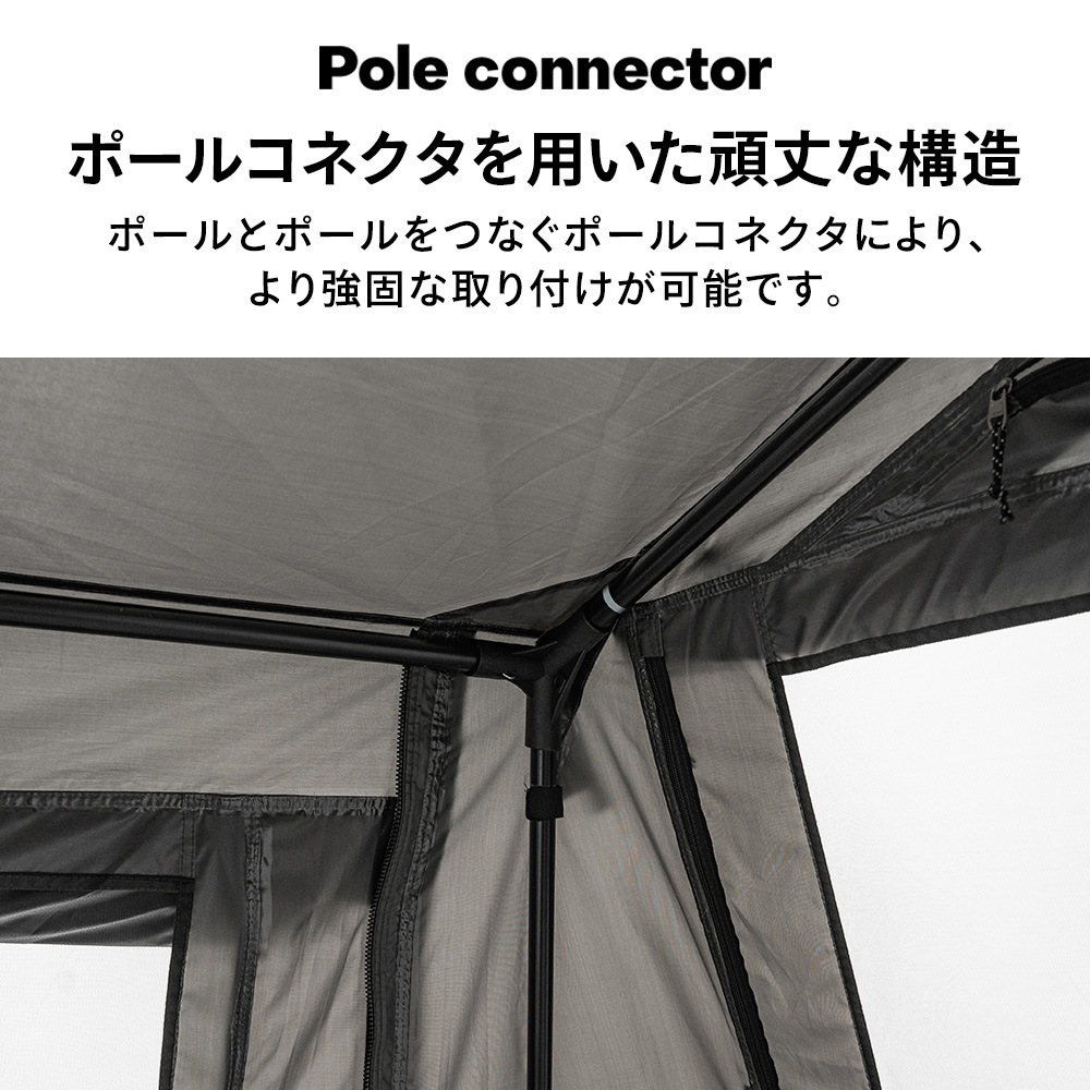 【KZM正規代理店】KZM OUTDOOR カズミアウトドア ワイルドフィールド オスカートリムハウス 2-3人用 チャコール グレー 通気性 抜群 簡単 設営 コンパクト 収納 軽量 キャンプ アウトドア ピクニック 釣り フェス 設置 軽い 2人用  3人用 持ち運び 花見 オートキャンプ アウトドア\テント・タープ・レジャーシート\1～2人用テント