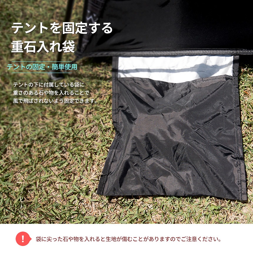 【KZM正規代理店】KZM OUTDOOR カズミアウトドア テント ワンタッチテント イージーアップサンシェルタ フルクローズ 日よけテント シルバー 2人用 3人用 4人用 折りたたみ 簡易テント 軽量 撥水 耐水圧 2000ｍｍ