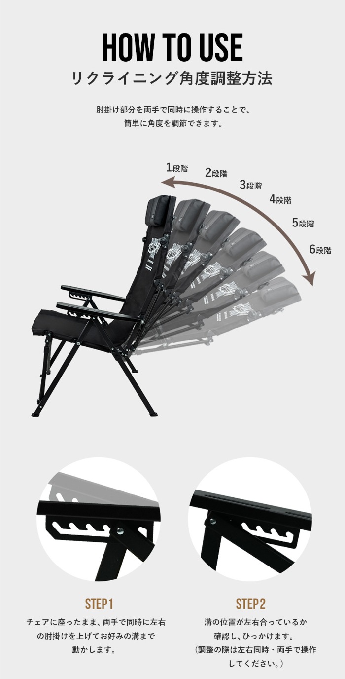 【KZM正規代理店】KZM OUTDOOR カズミアウトドア ダウンヒルチェアリロードプラス アウトドアチェア リクライニング 6段階 フラット 折り畳み 収納 軽量  折りたたみ 椅子 チェア アウトドア キャンプ椅子 リゾート ベランダ べランピング 韓国 いす オリーブカーキ アウトドア\ キャンプグッズ\チェア
