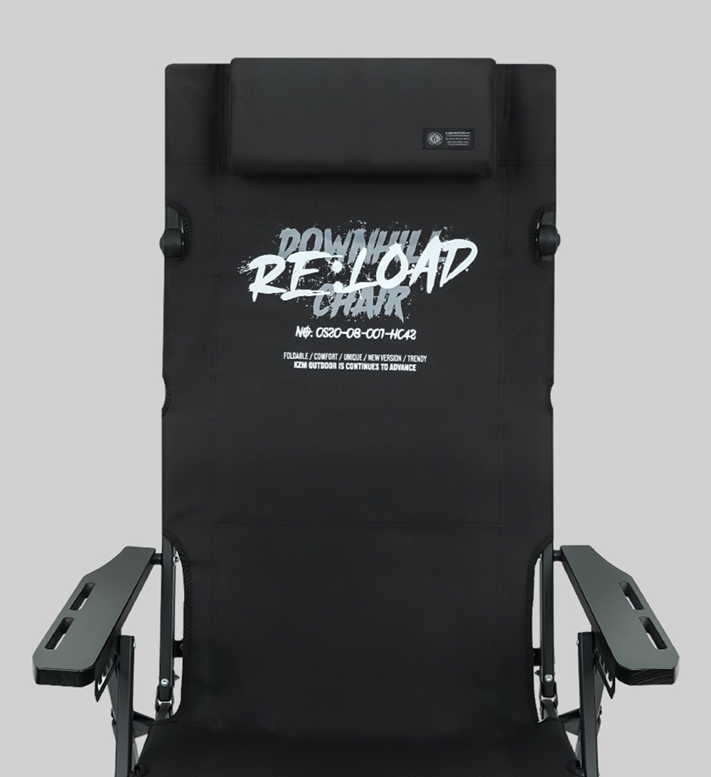 【KZM正規代理店】KZM OUTDOOR カズミアウトドア ダウンヒルチェアリロードプラス アウトドアチェア リクライニング 6段階 フラット 折り畳み 収納 軽量  折りたたみ 椅子 チェア アウトドア キャンプ椅子 リゾート ベランダ べランピング 韓国 いす オリーブカーキ アウトドア\ キャンプグッズ\チェア