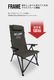【KZM正規代理店】KZM OUTDOOR カズミアウトドア ダウンヒルチェアリロードプラス アウトドアチェア リクライニング 6段階 フラット 折り畳み 収納 軽量  折りたたみ 椅子 チェア アウトドア キャンプ椅子 リゾート ベランダ べランピング 韓国 いす オリーブカーキ アウトドア\ キャンプグッズ\チェア