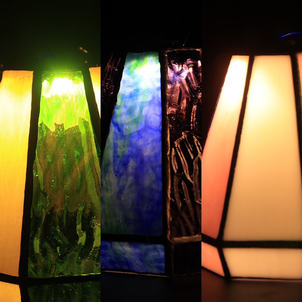 m.o.c レトロシェード 専用ケース付き ランタン キャンプ アウトドア 照明 インテリア おしゃれ かわいい ソロキャンプ ステンドガラス 手作り ハンドメイド 輸入 海外 38explore GOAL ZERO Zanearts  moc エムオーシー アウトドア\ キャンプグッズ\フック・ハンガー・ランタンパーツ