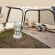 【KZM正規代理店】KZM OUTDOOR カズミアウトドア ドーム シェルター テント マット ビバドームコージーマット 専用 アウトドア キャンプ 3～4人用 ドームテント フ キャンプ用品 3人用 4人用 大型テント k22t3m01 ポリエステル リビングスペース