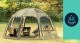 【KZM正規代理店】KZM OUTDOOR カズミアウトドア ドーム シェルター テント マット ビバドームコージーマット 専用 アウトドア キャンプ 3～4人用 ドームテント フ キャンプ用品 3人用 4人用 大型テント k22t3m01 ポリエステル リビングスペース