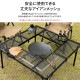 【KZM正規代理店】KZM OUTDOOR カズミアウトドア 焚き火台 テーブル キャンプ用品 バーベキュー 薪ストーブ BBQ 庭 家庭用 大人数 耐熱性 アウトドア キャンプ バーベキューテーブ キャリーバッグ付き OPTIMUS焚火台テーブル   （-k22t3u04）